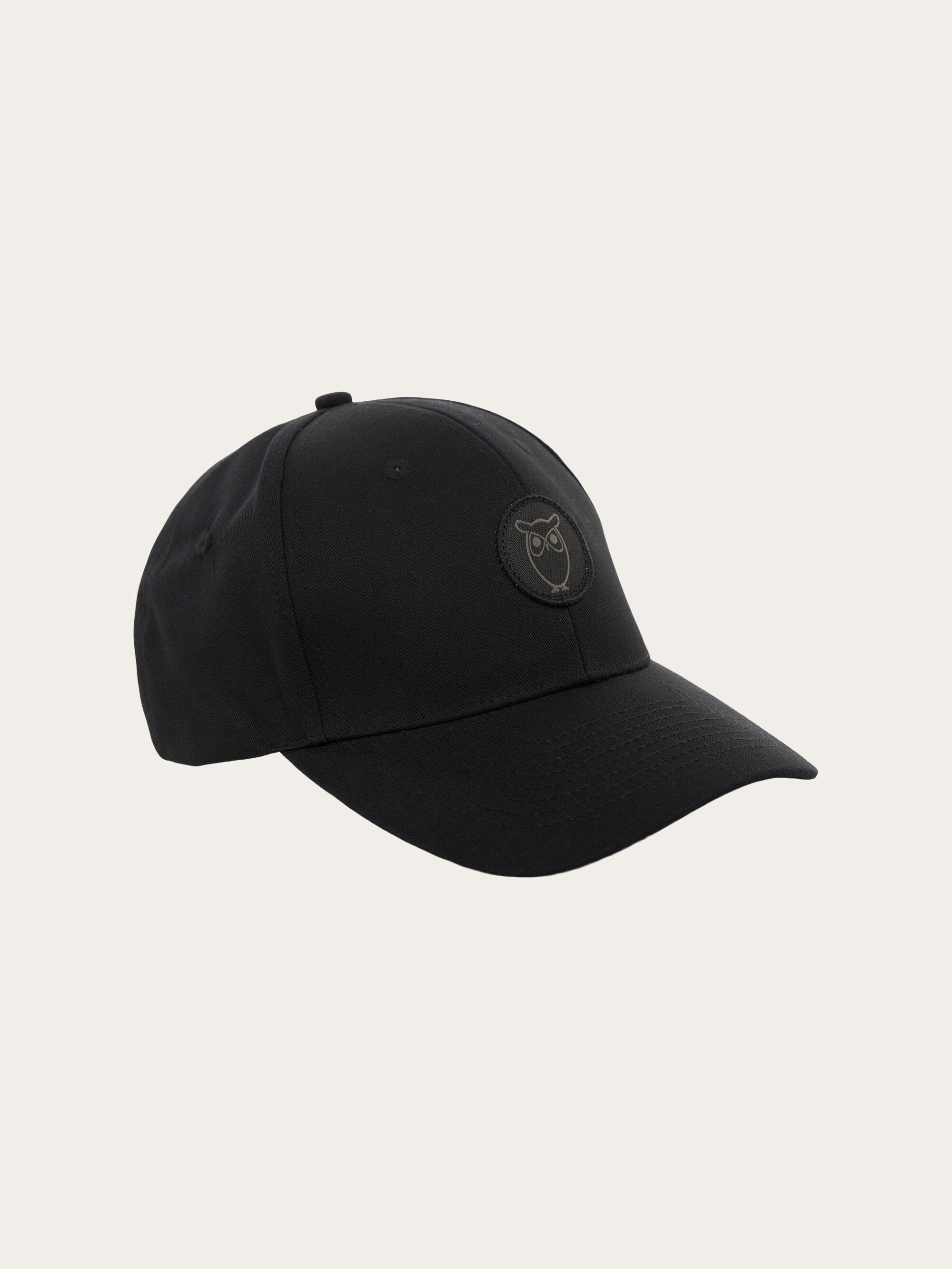 Acheter Twill baseball cap - Black Jet - chez KnowledgeCotton Apparel®