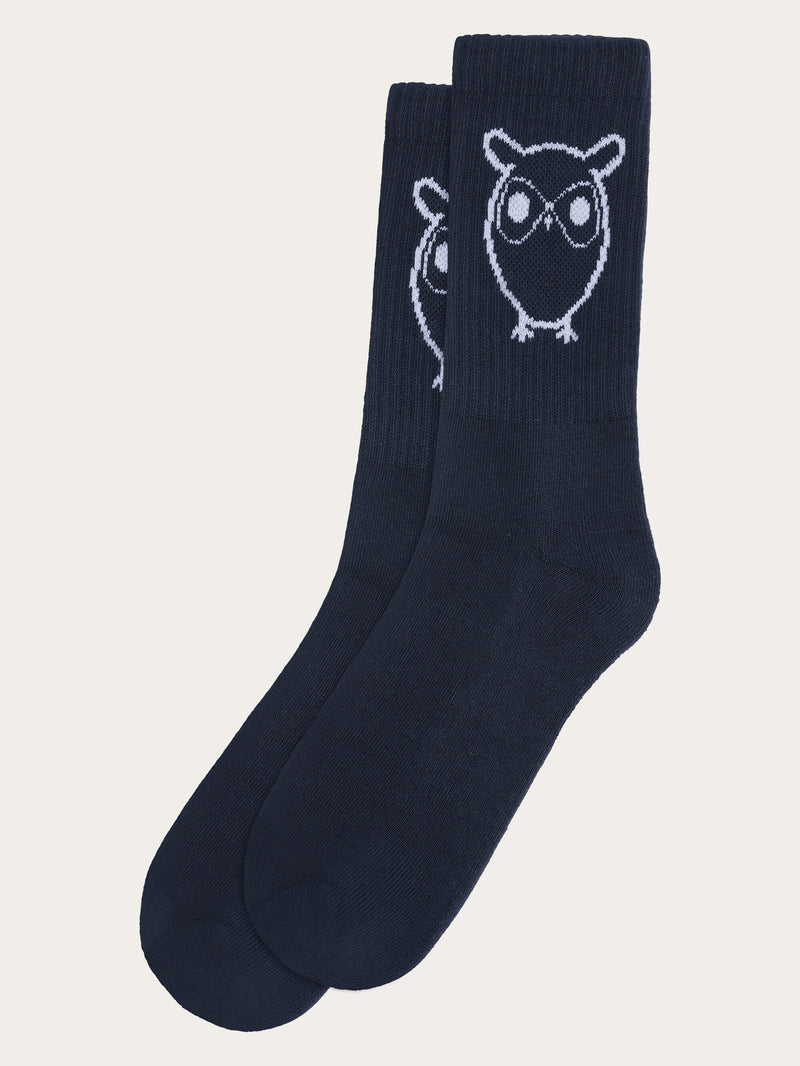 KnowledgeCotton Apparel - UNI 1-pack tennis sock Socks 1412 Night Sky