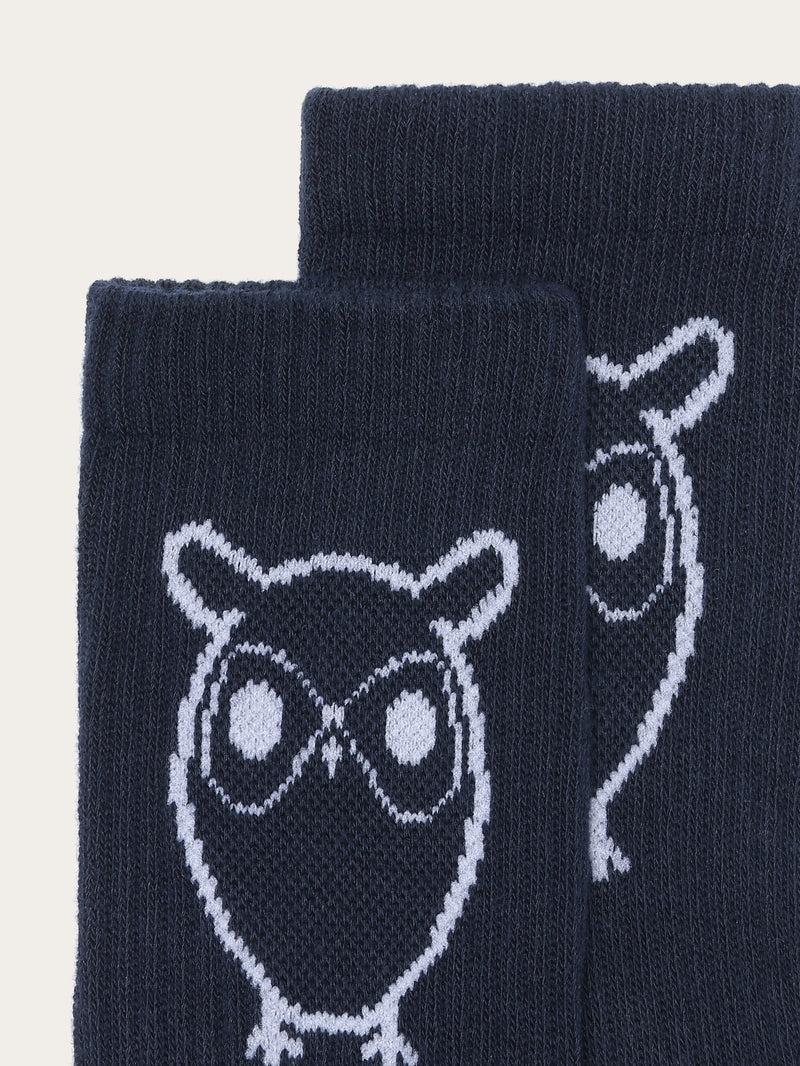 KnowledgeCotton Apparel - UNI 2-pack tennis sock Socks 1412 Night Sky