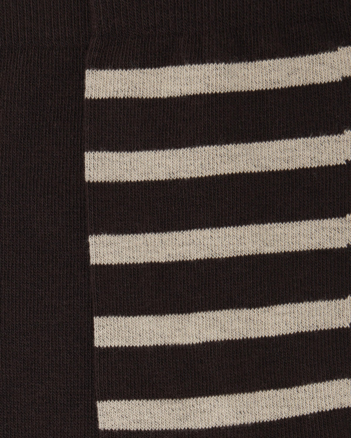 KnowledgeCotton Apparel - UNI 2 pack classic stripe socks Socks 1487 Chocolate Torte