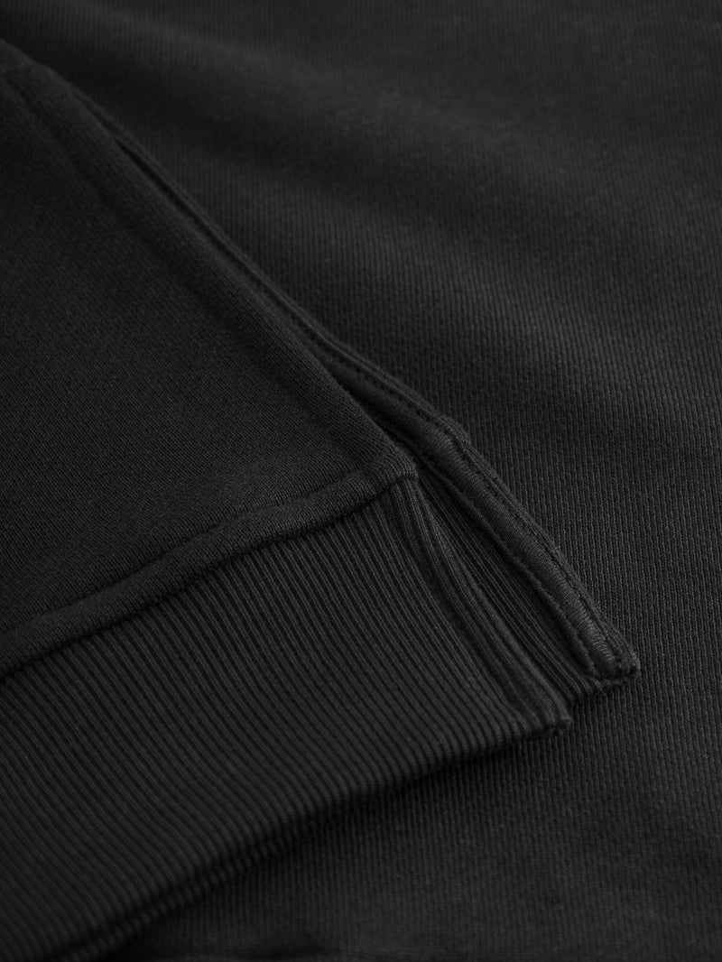 KnowledgeCotton Apparel - WMN A-shape Fashion Sweat Sweats 1300 Black Jet
