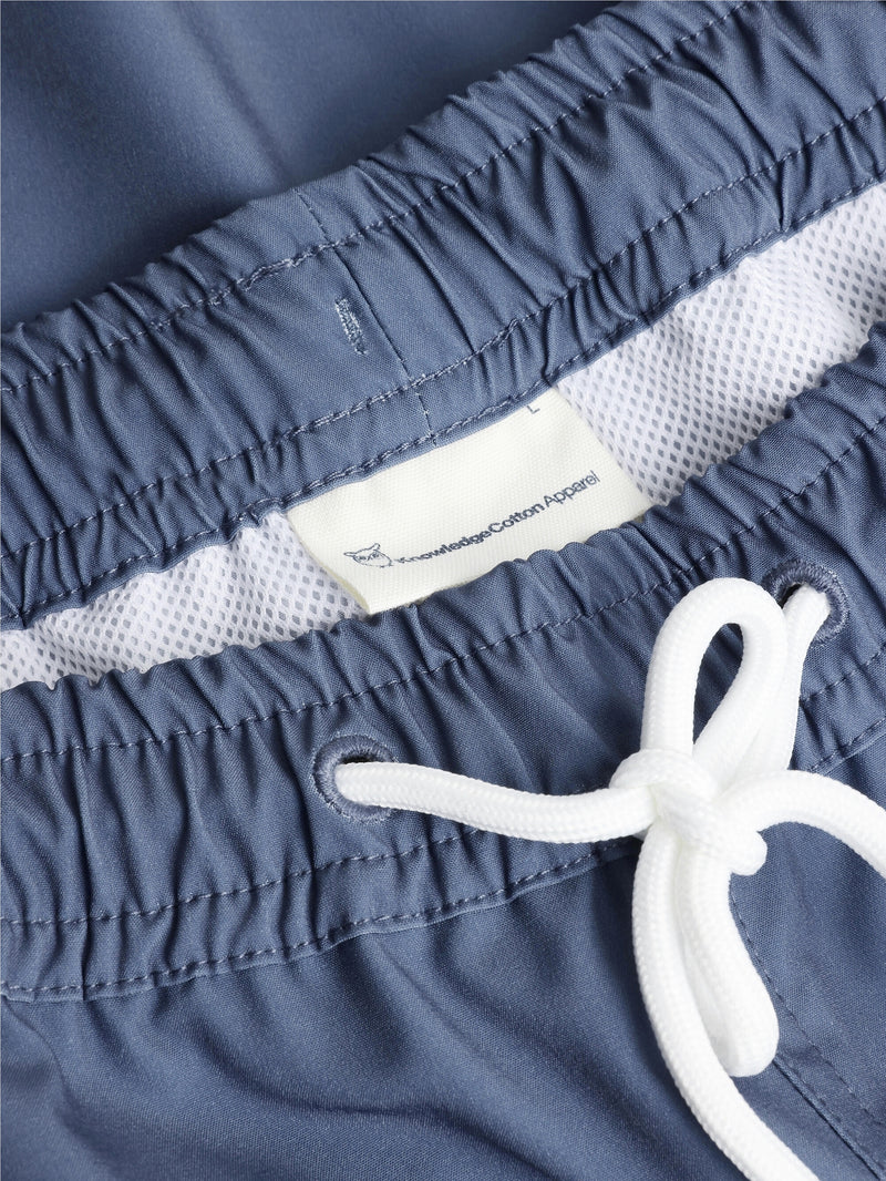 KnowledgeCotton Apparel - MEN BAY stretch swimshorts Swimshorts 1226 Vintage Indigo