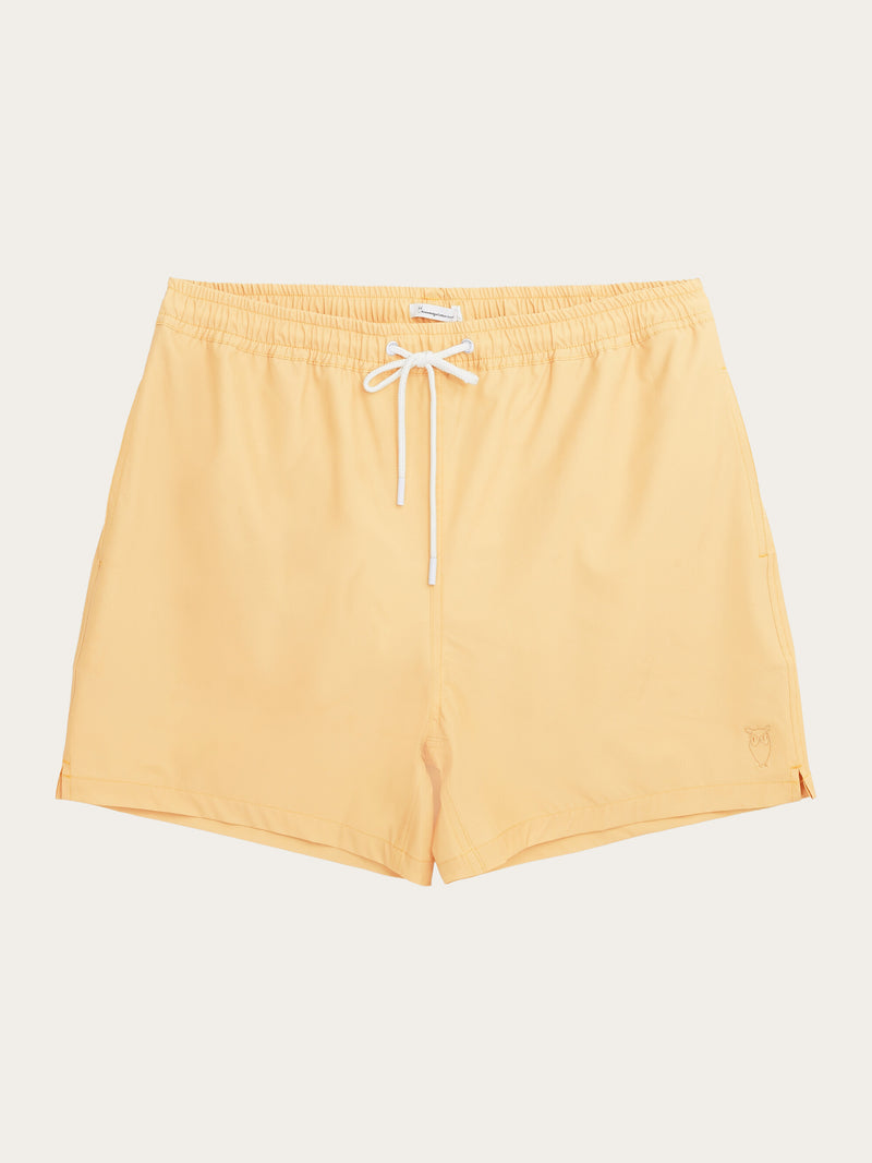 KnowledgeCotton Apparel - MEN BAY stretch swimshorts Swimshorts 1429 Misted Yellow