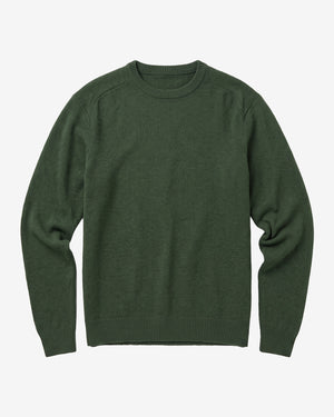 KnowledgeCotton Apparel - MEN Basic o-neck knit Knits 1090 Forest Night
