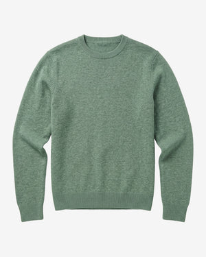 KnowledgeCotton Apparel - MEN Basic o-neck knit Knits 1396 Lily Pad