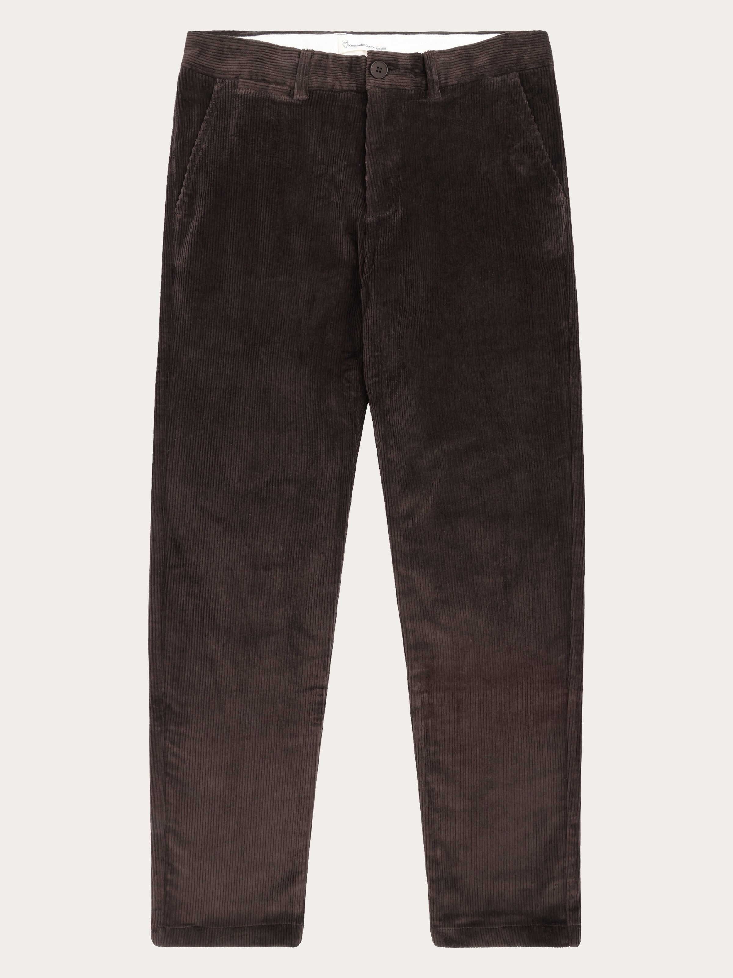 CHUCK regular 8-wales corduroy chino pants - Forrest Night