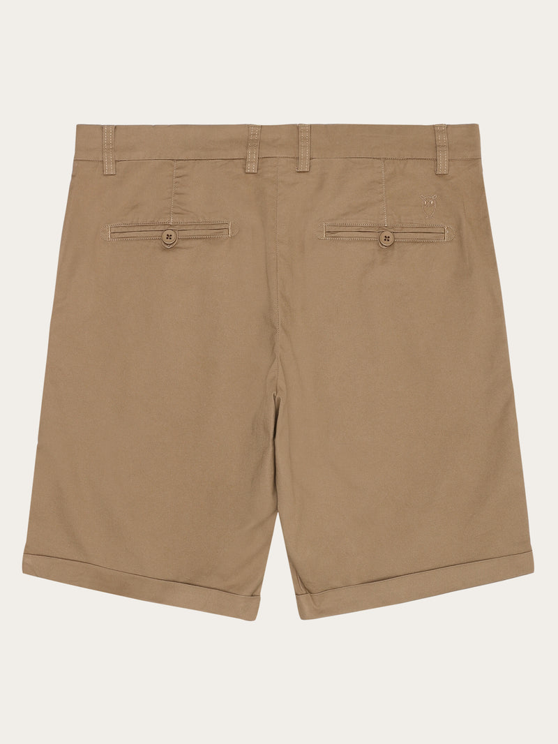 KnowledgeCotton Apparel - MEN CHUCK regular chino poplin shorts Shorts 1019 Tuffet