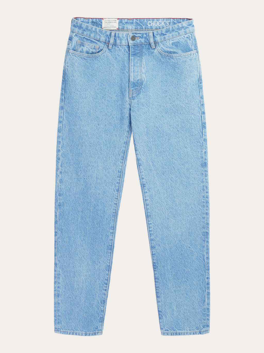 「AIVER」Hard Bleach Washed Denim 12oz CHUCK_regular_straight_denim_j