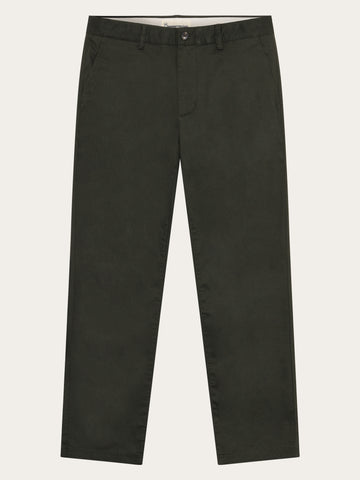 KnowledgeCotton Apparel - MEN Chuck regular canvas pants Pants 1090 Forrest Night