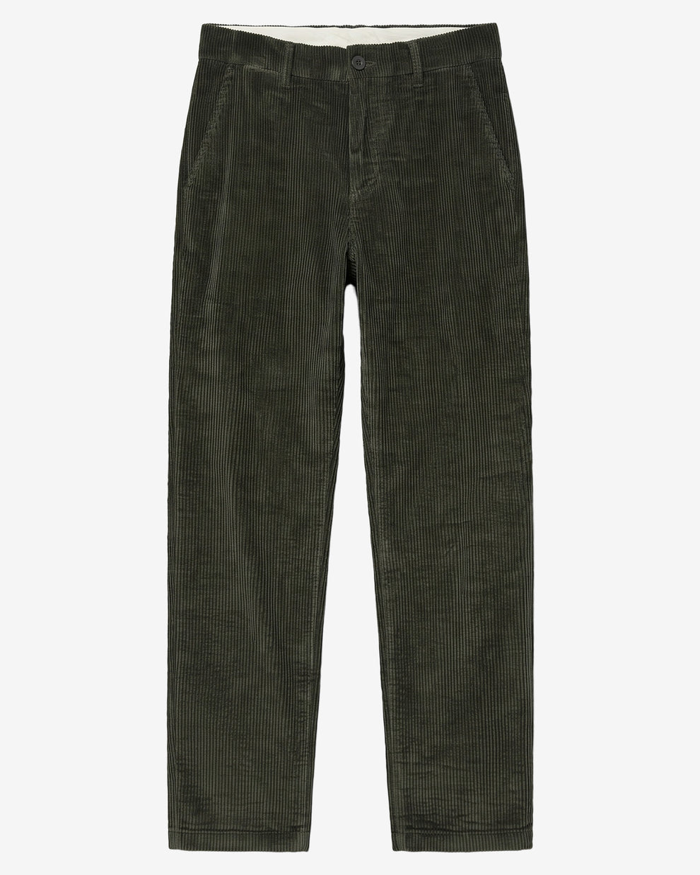 KnowledgeCotton Apparel - MEN Chuck regular corduroy pants Pants 1090 Forest Night