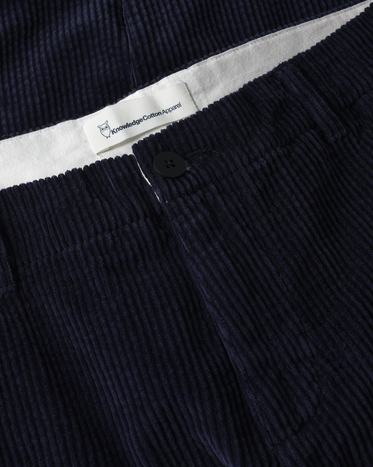 KnowledgeCotton Apparel - MEN Chuck regular corduroy pants Pants 1412 Night Sky
