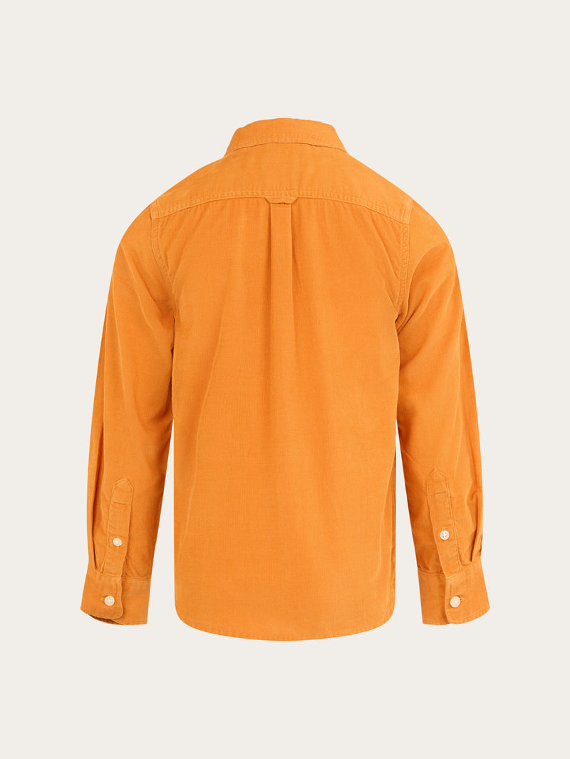 KnowledgeCotton Apparel - YOUNG Corduroy shirt Shirts 1365 Desert Sun