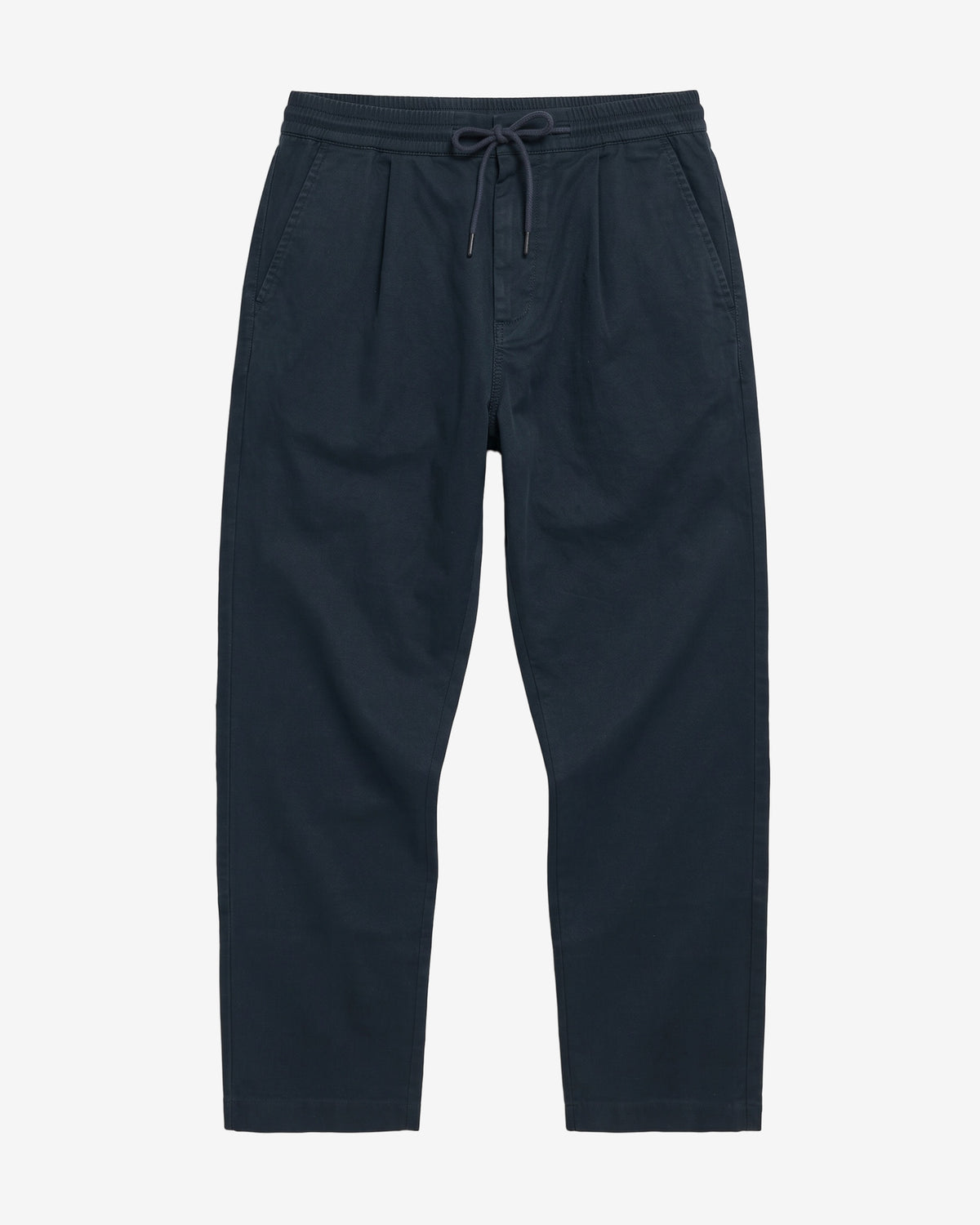 KnowledgeCotton Apparel - MEN Fig comfort canvas pants Pants 1001 Total Eclipse