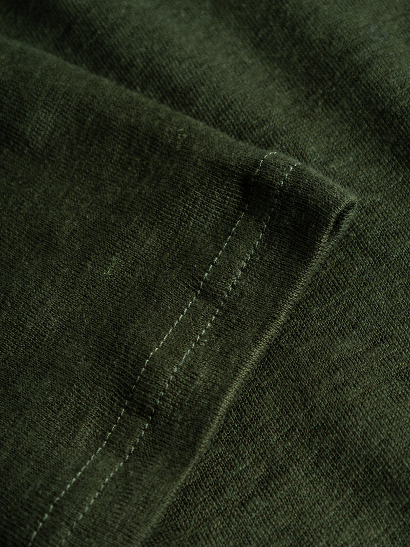 KnowledgeCotton Apparel - MEN Linen t-shirt T-shirts 1090 Forrest Night