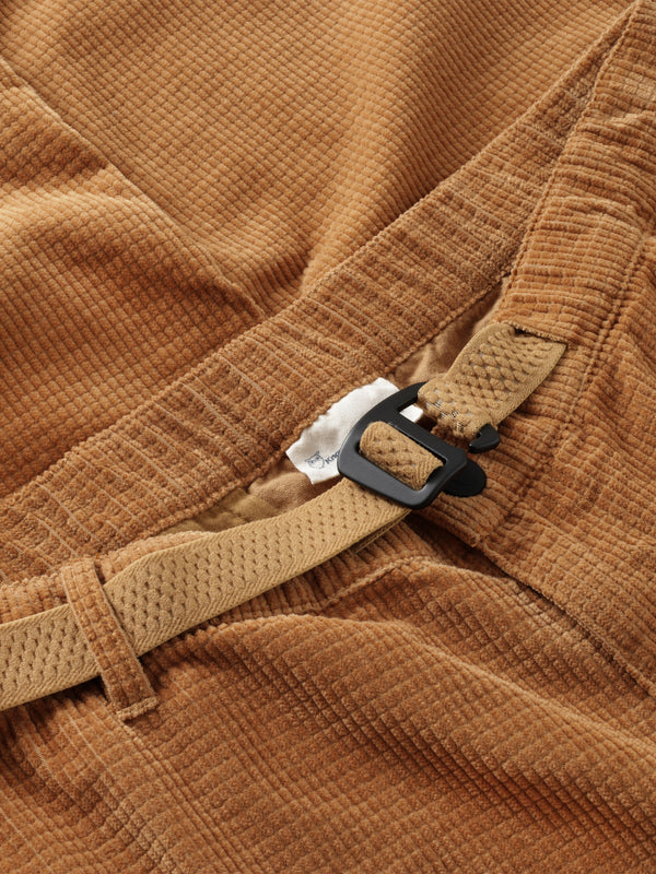 KnowledgeCotton Apparel - MEN Organic Cotton Fig Corduroy Slacks GOTS Pants 1484 Apple Cinnamon