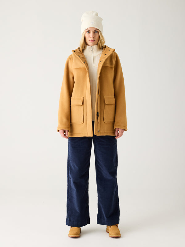 KnowledgeCotton Apparel - WMN Organic Cotton Gale Corduroy Pants GOTS Pants 1412 Night Sky