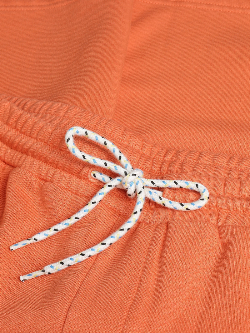 KnowledgeCotton Apparel - MEN Regenerative Organic Cotton Embroidery Shorts GOTS/Vegan Shorts 1481 Langoustino