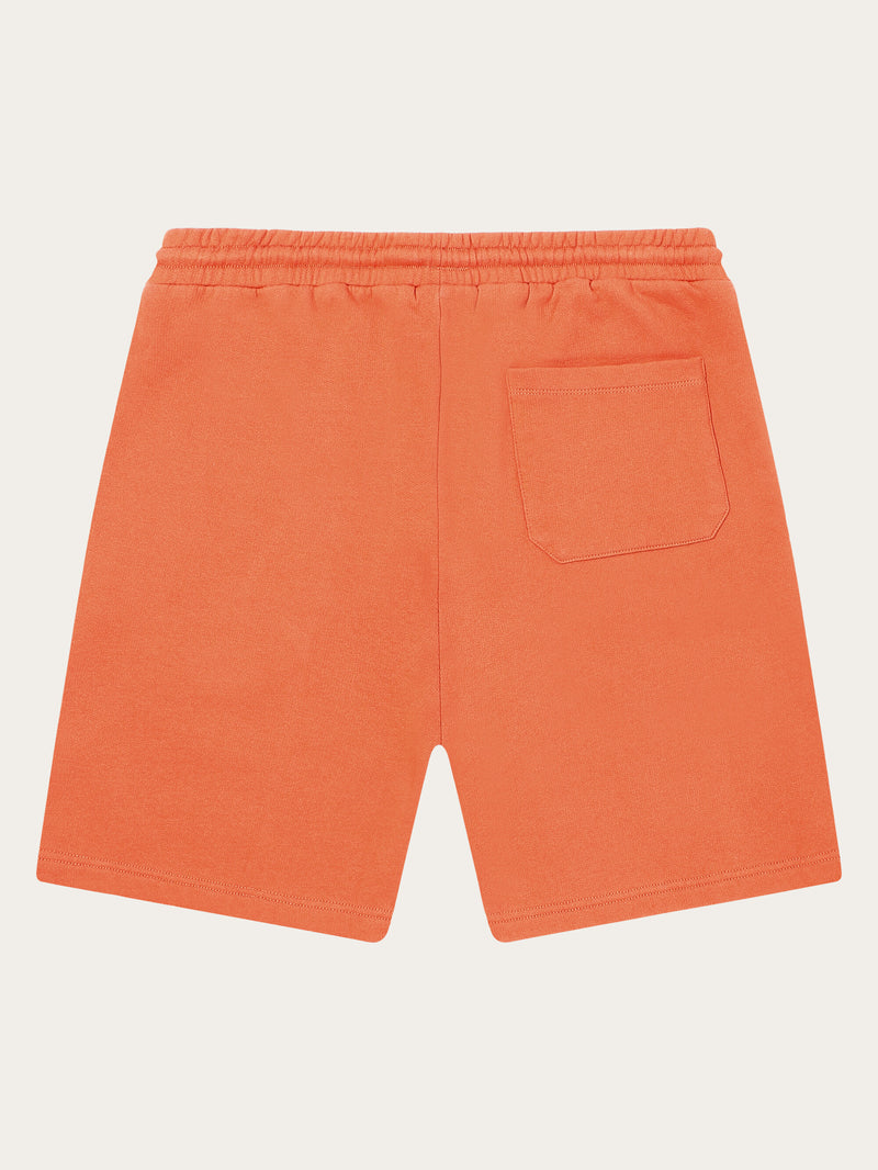 KnowledgeCotton Apparel - MEN Regenerative Organic Cotton Embroidery Shorts GOTS/Vegan Shorts 1481 Langoustino