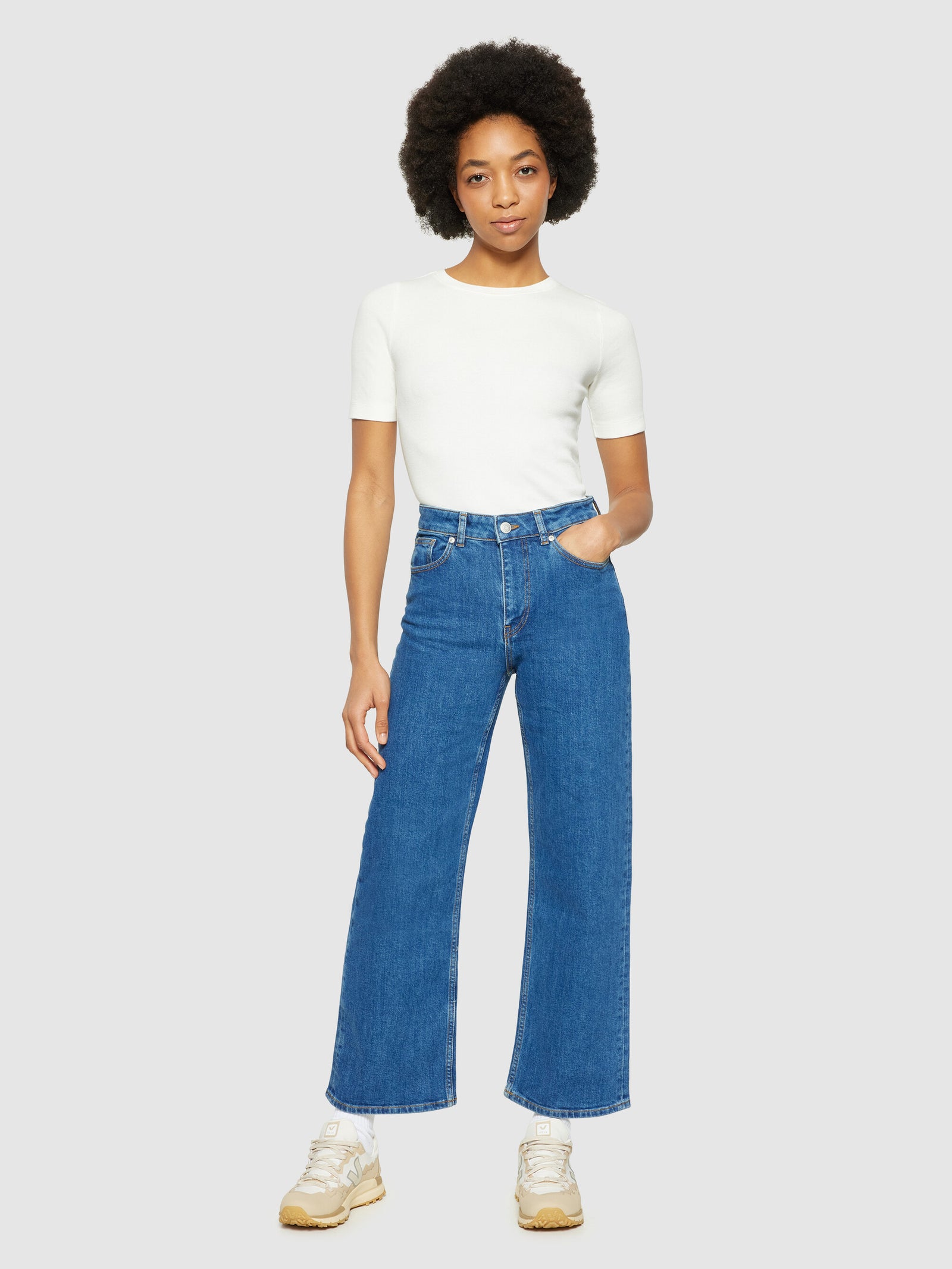 Tシャツ・カットソー AAKAM Ribbed Star Ringer Top 5FT1662 AAKAM】Ribbed Star Ringer Top | OUR BRAND,AAKAM | PRESSING