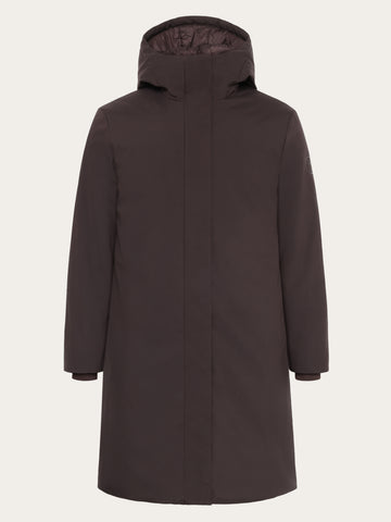 KnowledgeCotton Apparel - WMN Soft shell jacket Jackets 1487 Chocolate Torte