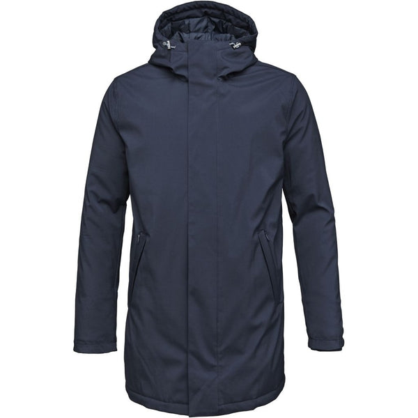 KnowledgeCotton Apparel - MEN Soft shell jacket CLIMATE SHELL™ Jackets 1001 Total Eclipse