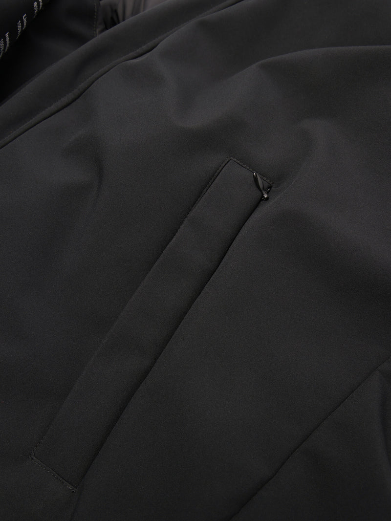 KnowledgeCotton Apparel - MEN Soft shell jacket CLIMATE SHELL™ Jackets 1300 Black Jet