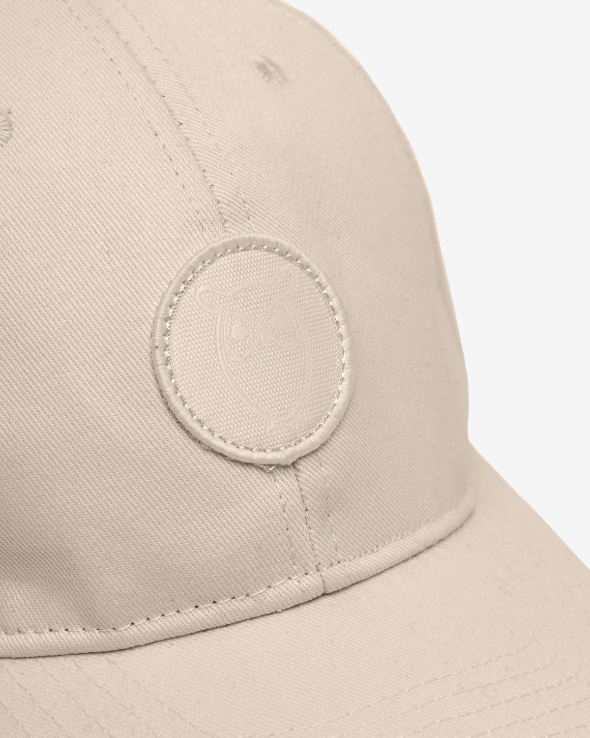 KnowledgeCotton Apparel - UNI Twill baseball cap Caps 1228 Light feather gray