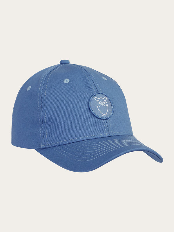 KnowledgeCotton Apparel - UNI Twill baseball cap Caps 1432 Moonlight Blue