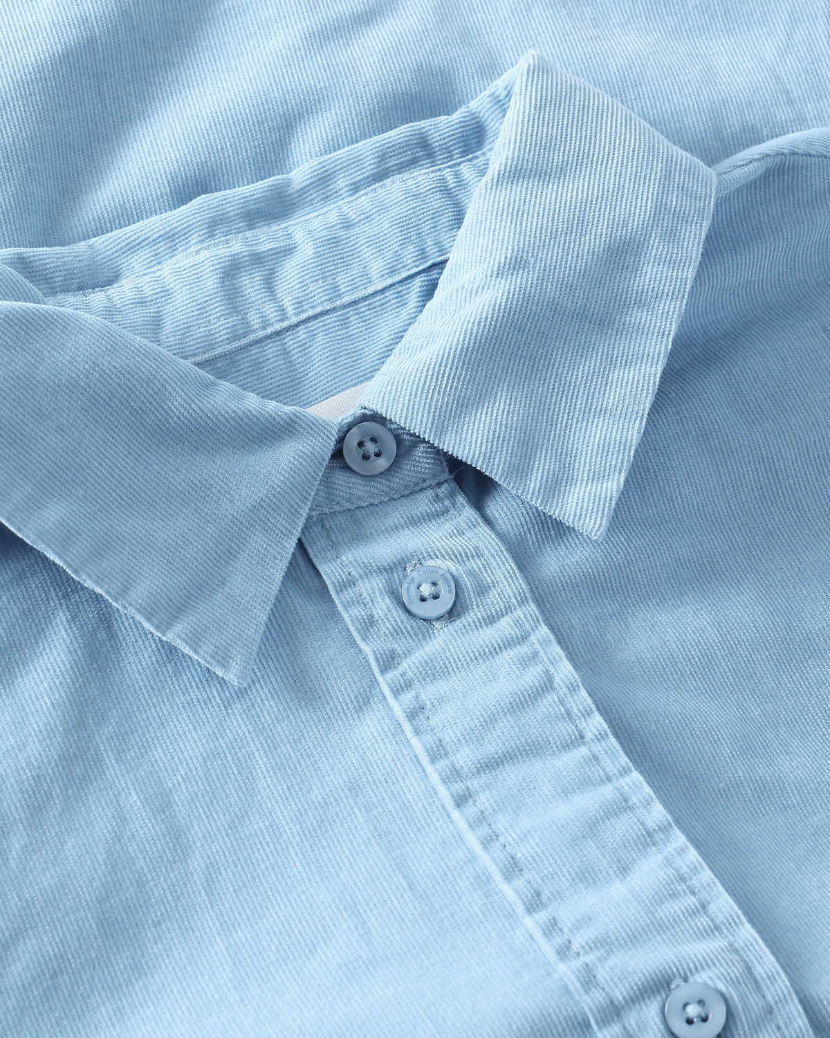 KnowledgeCotton Apparel - WMN Vega relaxed corduroy shirt Shirts 1463 Glacier Lake