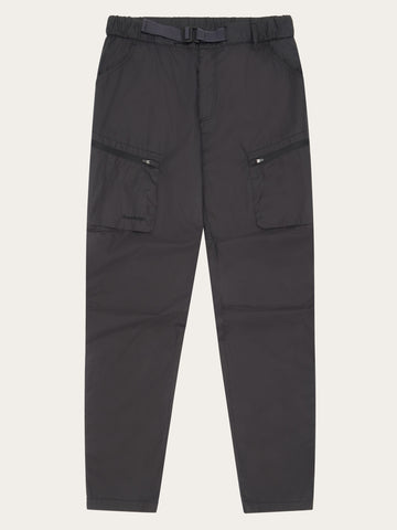 KnowledgeCotton Apparel - MEN Vent ripstop 90 pants Pants 1300 Black Jet