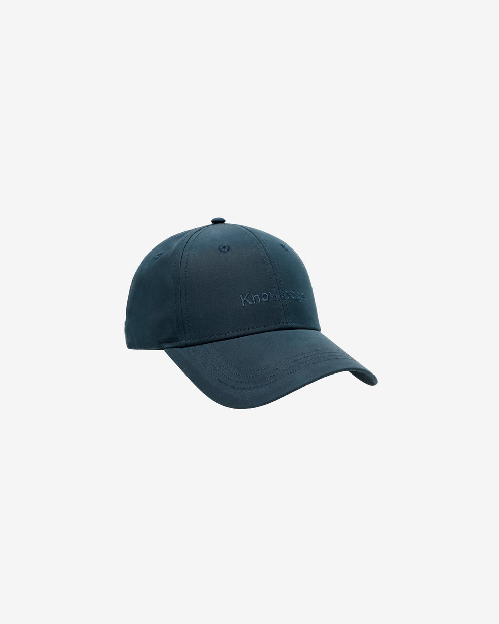 KnowledgeCotton Apparel - UNI Vent canvas 200 cap Caps 1001 Total Eclipse