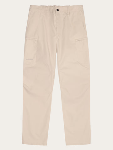 KnowledgeCotton Apparel - MEN Vent canvas 200 pants Pants 1228 Light feather gray