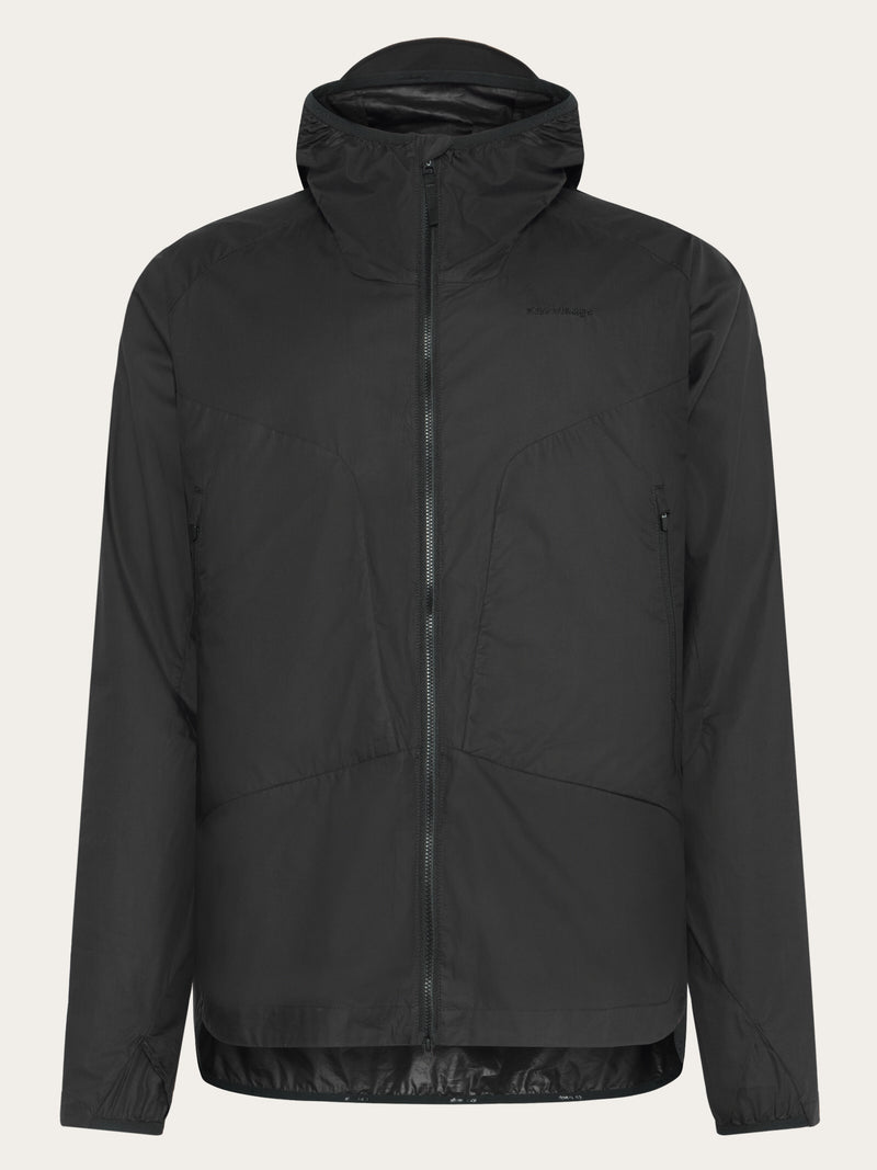 KnowledgeCotton Apparel - MEN Vent ripstop 90 jacket Jackets 1300 Black Jet