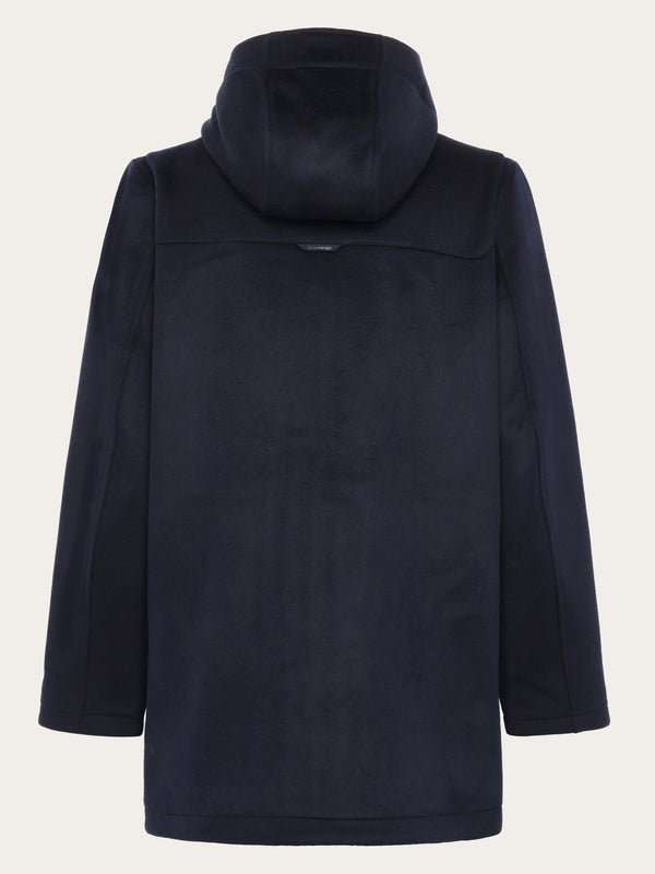 KnowledgeCotton Apparel - MEN Wool duffel coat Jackets 1412 Night Sky