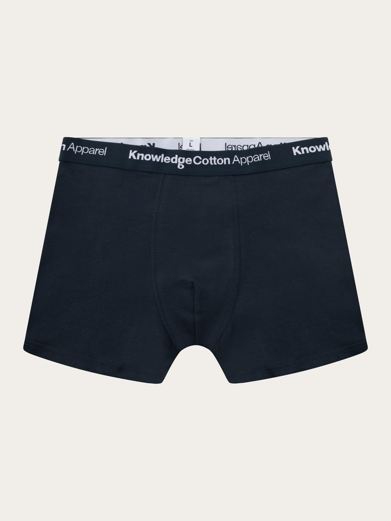 KnowledgeCotton Apparel - MEN 2 pack AOP printed underwear Underwears 9993 AOP