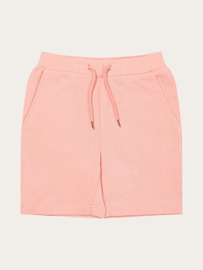 KnowledgeCotton Apparel - YOUNG Jog shorts Shorts 1379 Coral Pink