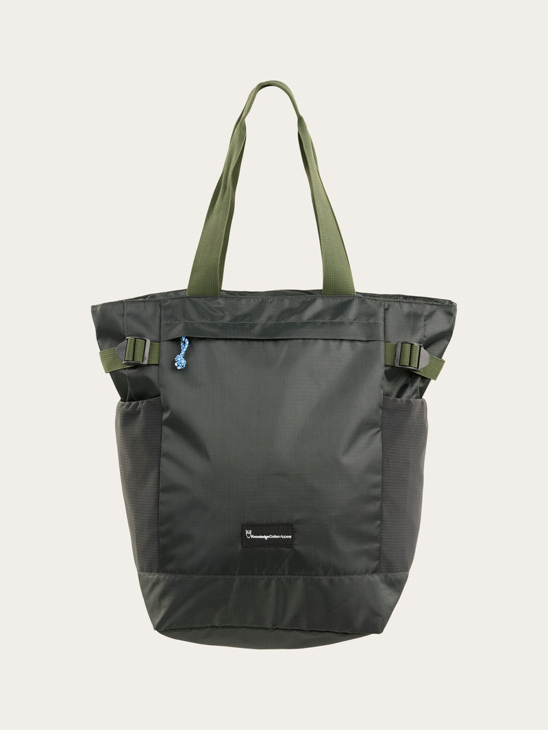 KnowledgeCotton Apparel - UNI Packable Tote backpack 25L Bags 1090 Forrest Night