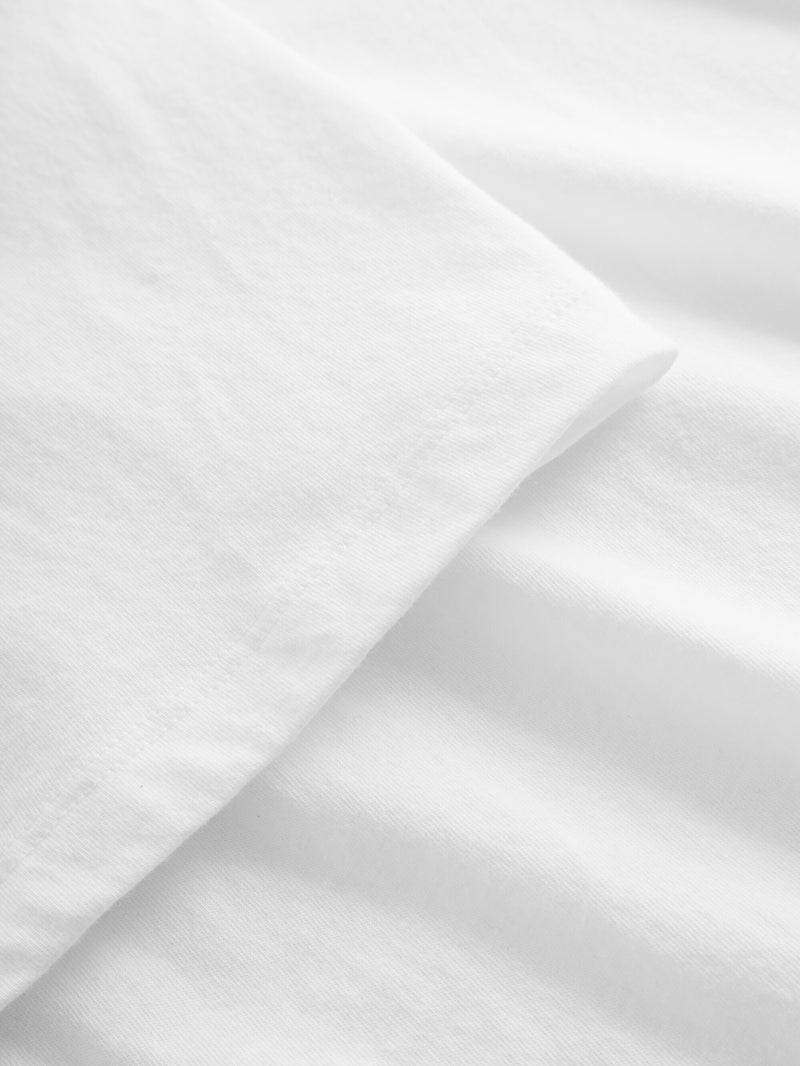 KnowledgeCotton Apparel - MEN Regular fit Basic tee T-shirts 1010 Bright White